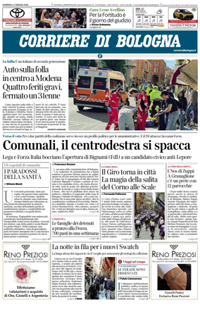 Cover of Corriere di Bologna