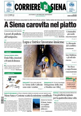 Cover of Corriere di Siena