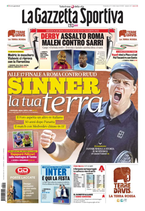 Cover of La Gazzetta dello Sport - Roma