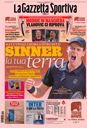 Cover of La Gazzetta dello Sport
