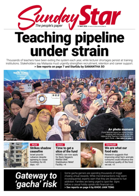 Cover of The Star Malaysia