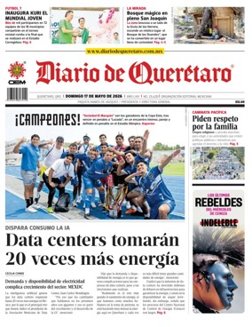 Cover of Diario de Queretaro