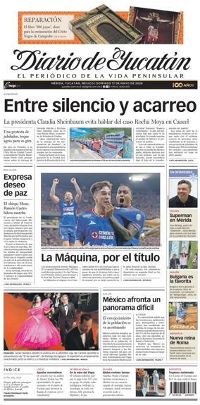 Cover of Diario de Yucatan
