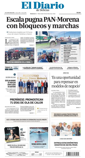 Cover of El Diario de Delicias