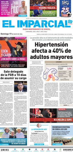 Cover of El Imparcial