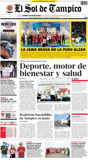 Cover of El Sol de Tampico
