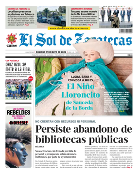 Cover of El Sol de Zacatecas