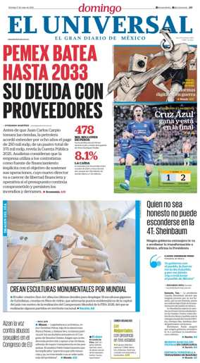Cover of El Universal