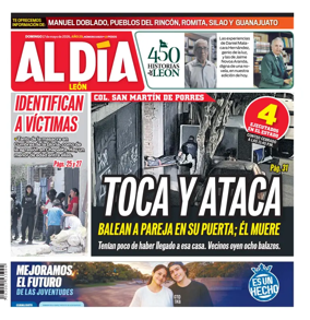 Cover of Periodico Al Dia (Leon)