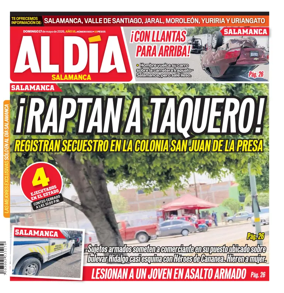 Cover of Periodico Al Dia (Salamanca)