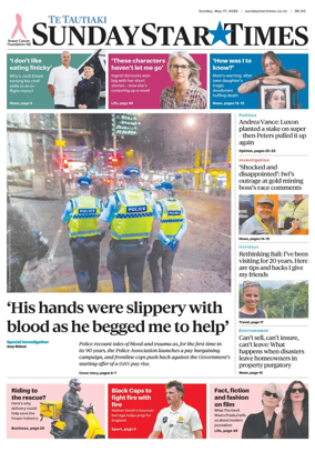 Cover of Sunday Star-Times