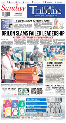 Cover of Daily Tribune (Philippines)