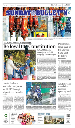 Cover of Manila Bulletin