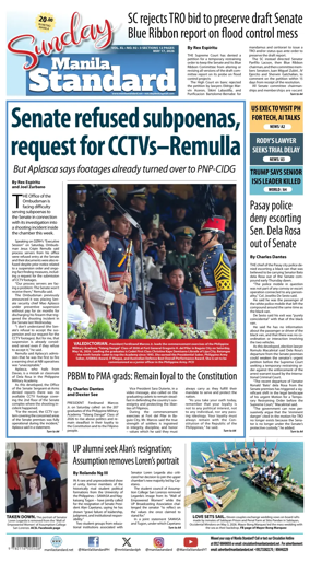 Cover of Manila Standard