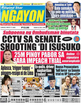 Cover of Pilipino Star Ngayon