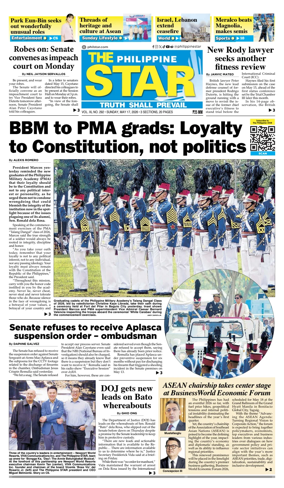 Cover of The Philippine Star