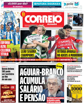 Cover of Correio da Manha Weekend