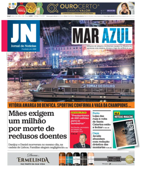 Cover of Jornal de Noticias
