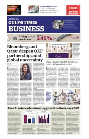Cover of Gulf Times Business