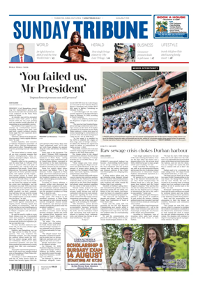 Cover of Sunday Tribune