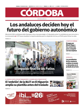 Cover of Diario Cordoba