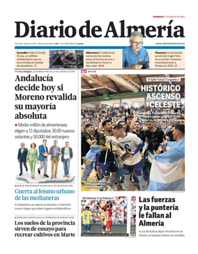 Cover of Diario de Almeria