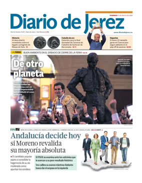 Cover of Diario de Jerez