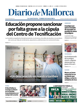 Cover of Diario de Mallorca