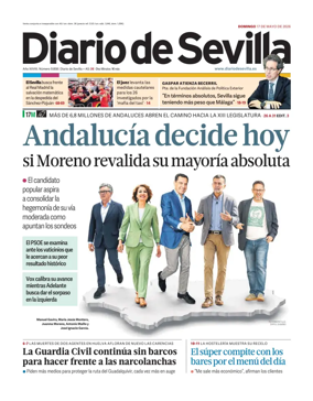 Cover of Diario de Sevilla