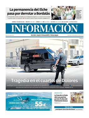 Cover of Diario Informacion (Elche y Vega Baja)