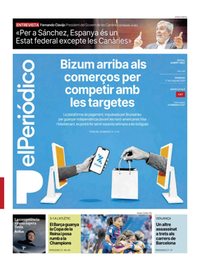 Cover of El Periodico - Catala