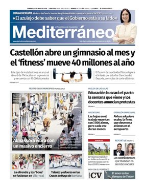 Cover of El Periodico Mediterraneo
