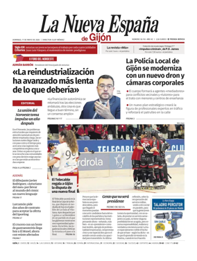Cover of La Nueva Espana (Gijon)