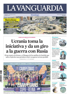 Cover of La Vanguardia