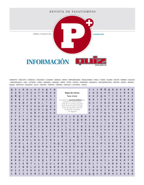Cover of Pasatiempos