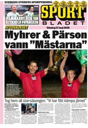 Cover of Sportbladet