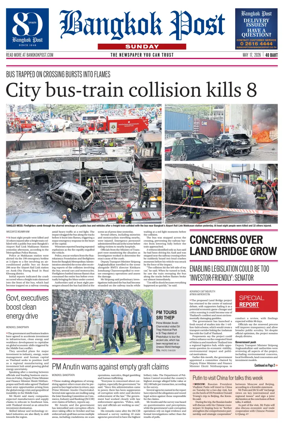 Cover of Bangkok Post