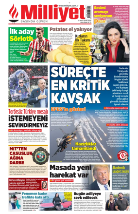 Cover of Milliyet