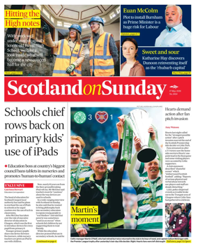 Cover of Scotland on Sunday