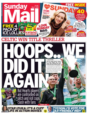 Cover of Sunday Mail (UK)
