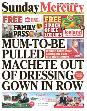 Cover of Sunday Mercury