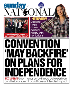 Cover of The National (Scotland)