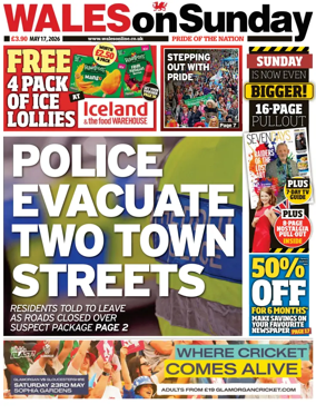 Cover of Wales On Sunday