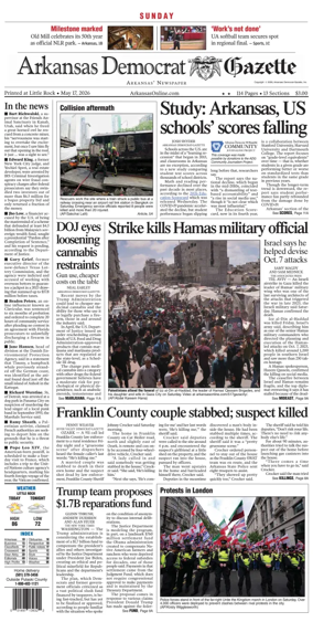 Cover of Arkansas Democrat-Gazette