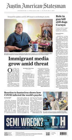 Cover of Austin American-Statesman