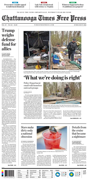 Cover of Chattanooga Times Free Press