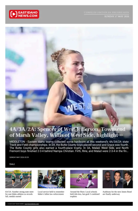 Cover of East Idaho News