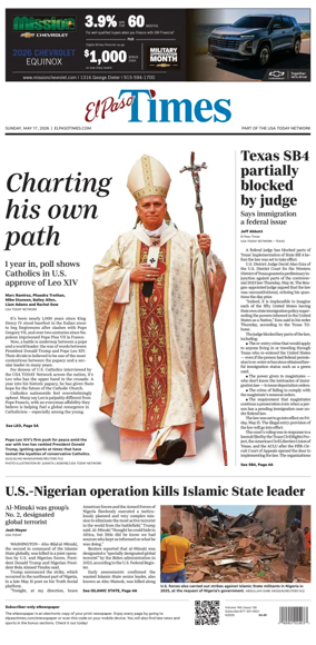Cover of El Paso Times
