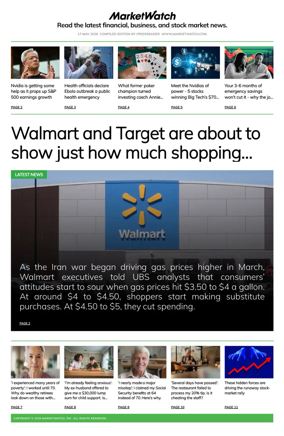 Cover of Market Watch
