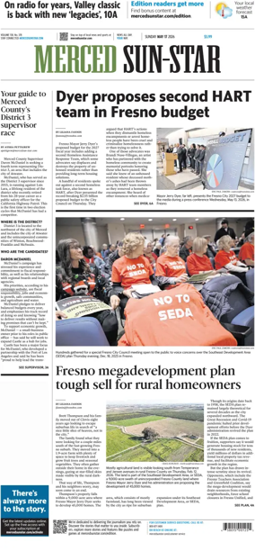 Cover of Merced Sun-Star (Weekend)